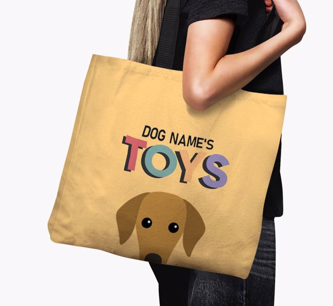 Toys: Personalized {breedFullName} Canvas Bag